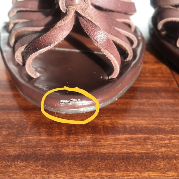 Crown Vintage Strappy Heels - Picture 6 of 8